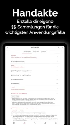 gesetze.io - Jura digital android App screenshot 1